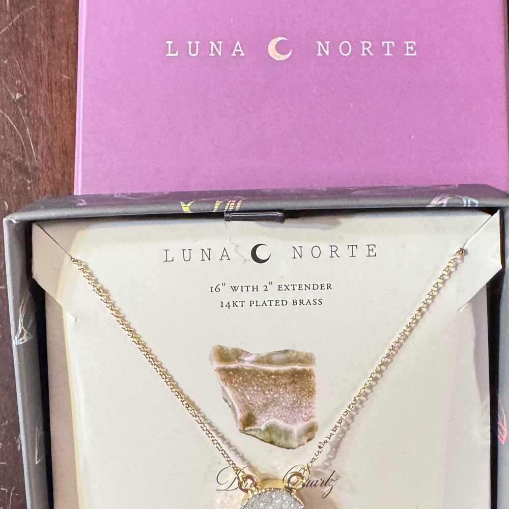 Luna Norte 14KT Gold Plated Necklace